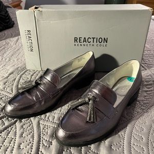 Kenneth Cole Reaction Metallic Loafers